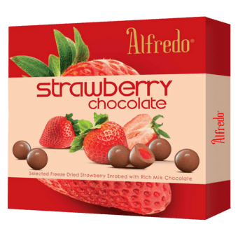 ALFREDO FREEZE DRIED STRAWBERRY MILK