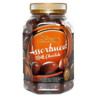 ALFREDO JAR  450g ASSORTMENT MILK