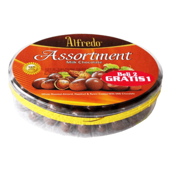 ALFREDO OVAL ASSORTMENT MILK