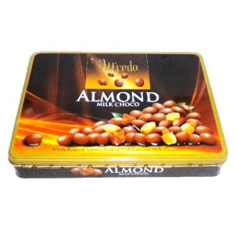 ALFREDO TIN  300g ALMOND CHOCO