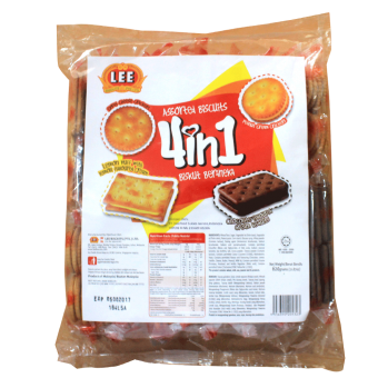 LEE BISCUITS ASSORTED (4 IN 1)