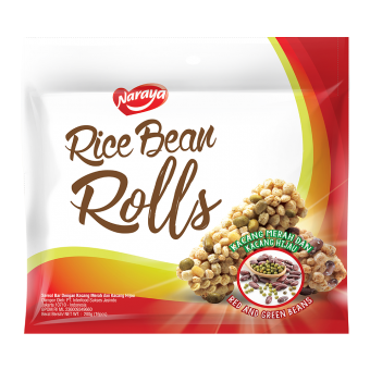 NARAYA SNACKS RICE BEAN ROLLS