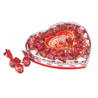 ELVAN TRUFFLE  HEART SHAPE STRAWBERRY