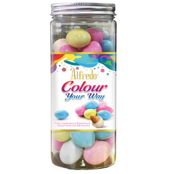 ALFREDO JAR  280g COLOUR YOUR LIFE ALMOND MILK