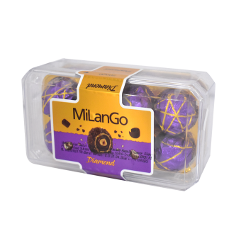 MILANGO DIAMOND MILK CHOCO WAFER WITH HAZELNUT