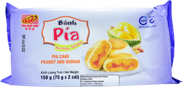 TAN HUE VIEN PIA CAKE PEANUT & DURIAN