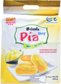 TAN HUE VIEN  PIA CAKE MUNG BEAN DURIAN
