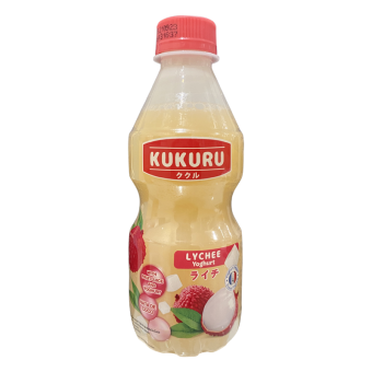 KUKURU  LYCHEE YOGHURT WITH NATA DE COCO