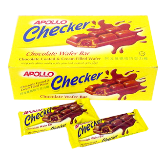 APO(1788ML)CHECKER  WFR BAR CHOC