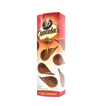 36 CHOCOLA'S  CRISPY CARAMEL