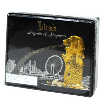 LEGENDS OF S'PORE (MERLION)  BLACK