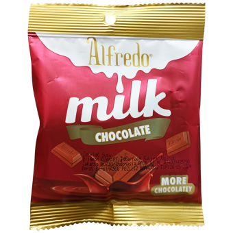 ALFREDO NEAP POUCH  MILK CHOCO