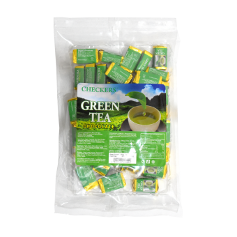 CHECKERS MINI CHUNKY GREEN TEA WHT