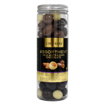 CHECKERS JAR ALMOND ASSORTMENT M/W/D