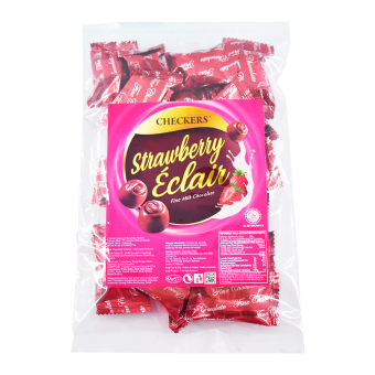 CHECKERS BULK PACK ECLAIR STRAWBERRY