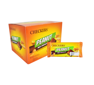 CHECKERS PEANUT MILK CHOCOLATE