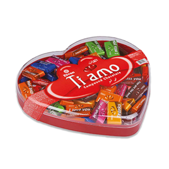 ELVAN TI AMO HEART CHOC