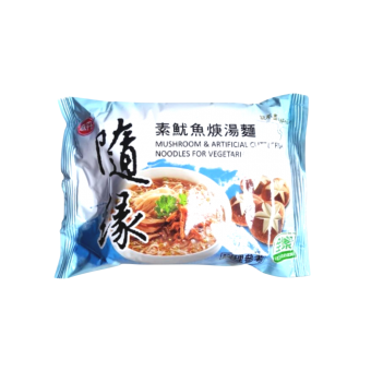 SHUI YUAN MUSHROOM  & ARTIFICIAL CUTTLEFISH  NOODLES