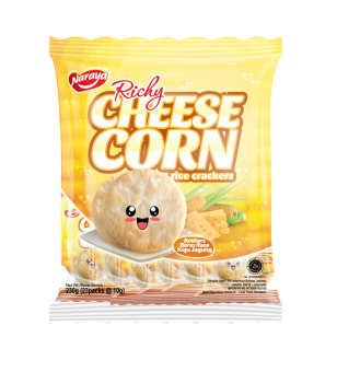 NARAYA RICHY CHEESE CORN CRACKERS