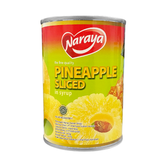 NARAYA CANNED PINEAPPLE SLICED