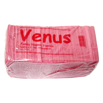 TISU MEJA (PINK) BELAH  LIPAT