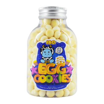 I.B.O MINI EGG COOKIES MILK