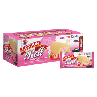 Swiss Roll Kotak Strawberry